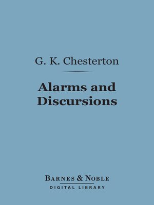 cover image of Alarms and Discursions (Barnes & Noble Digital Library)